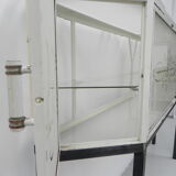 Art Deco display cabinet on legs, can also be hung