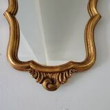Petit miroir doré classique