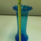 Vase vintage verre soufflé