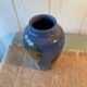 Glazed stoneware vase