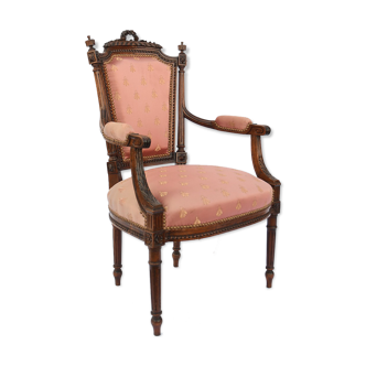 Louis XVI style convertible armchair