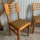 Paire de chaises style Pierre Cruege