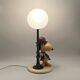 Snoopy dog bedside lamp by Nuova Linea Zero, 80s