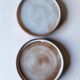 6 stoneware plates from Ratilly / J&N Pierlot / Puisaye