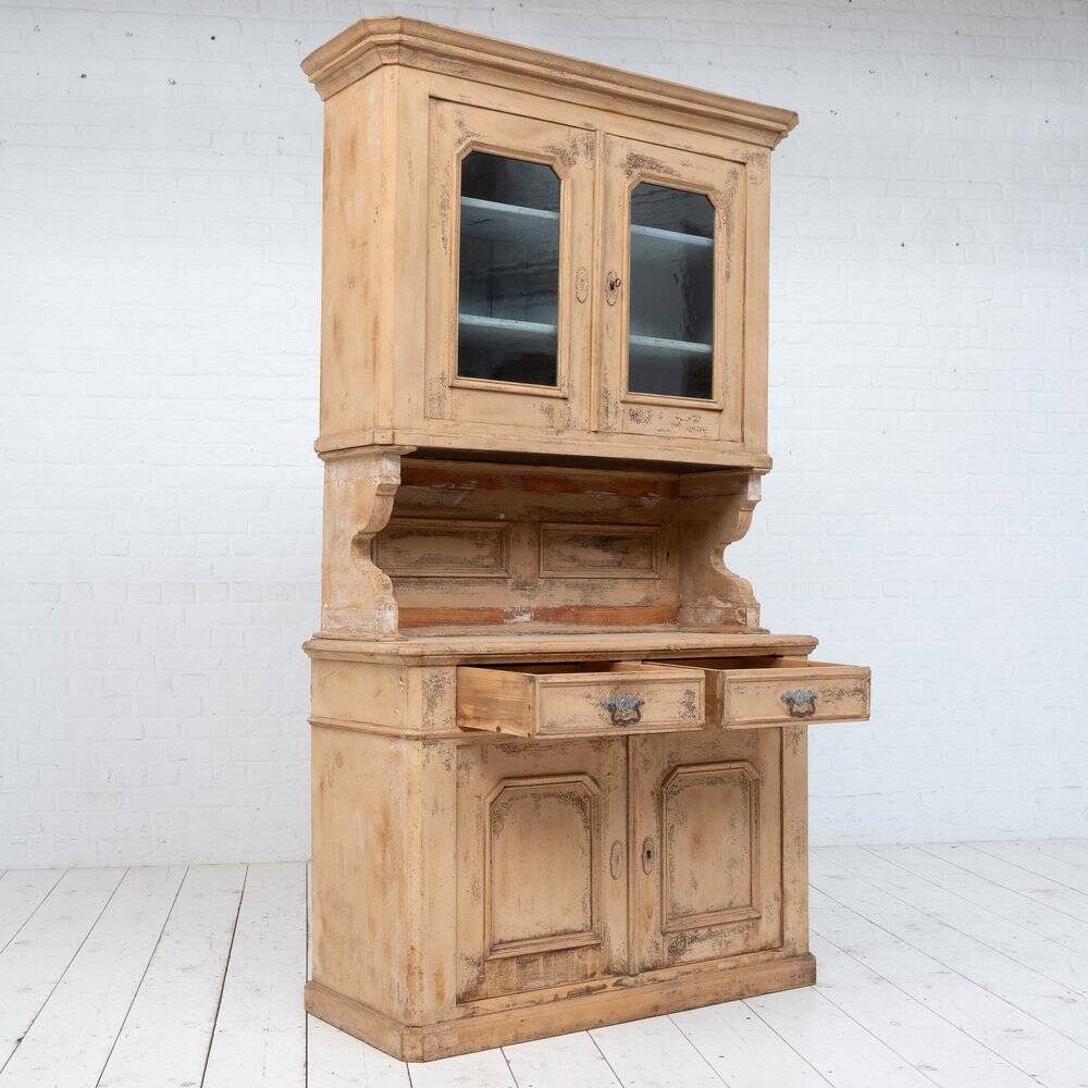 Antique French Two-Part Buffet, 1880