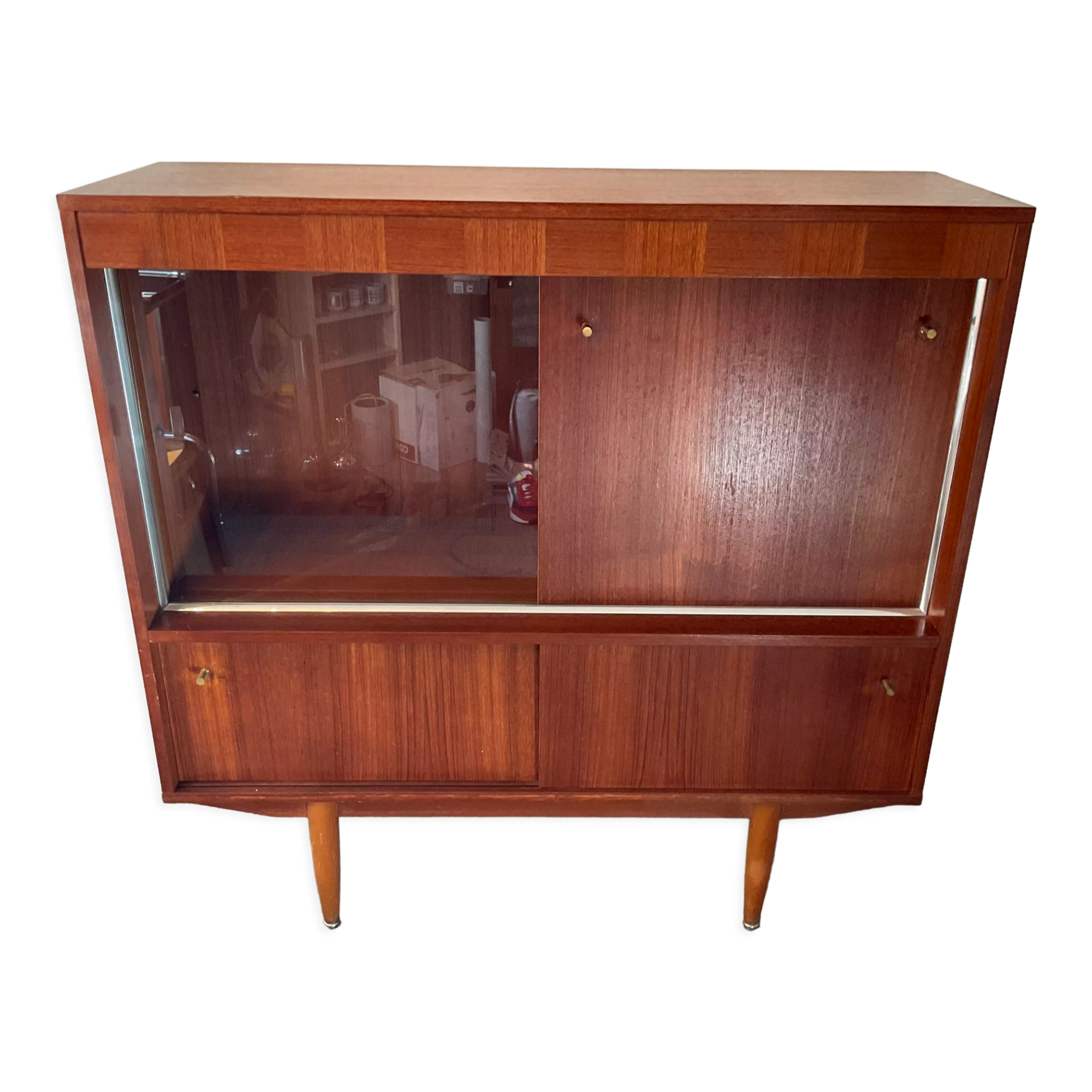 Scandinavian teak bar from the 60s and 70s