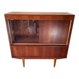 Scandinavian teak bar from the 60s and 70s