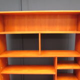 Library teak vintage double sided