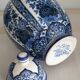 Old chinese potiche porcelain signed ginger pot h.23cm