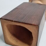 Bust of Bacchus child in patinated terracotta, 21 cm