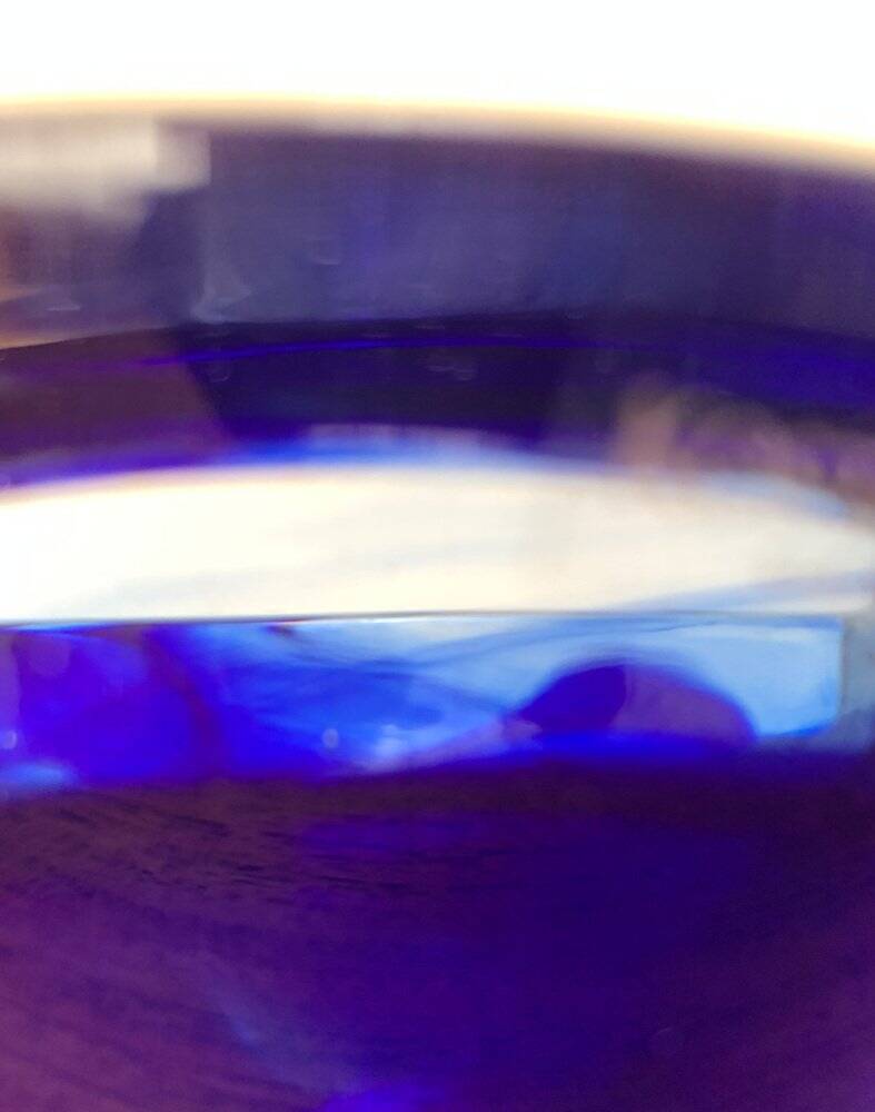 Vintage Swedish glass bowl by Kosta Boda