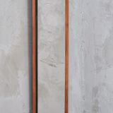 Mid-Century German teak wall mirror from FF Geschliffen , 1960s