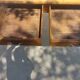 bistro table, countryside or office, 2 drawers