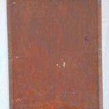 Huile sur bois "bouquet de fleurs"