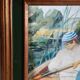 Oil painting on canvas, signed Hidalgo 1994, 46x58cm with frame.