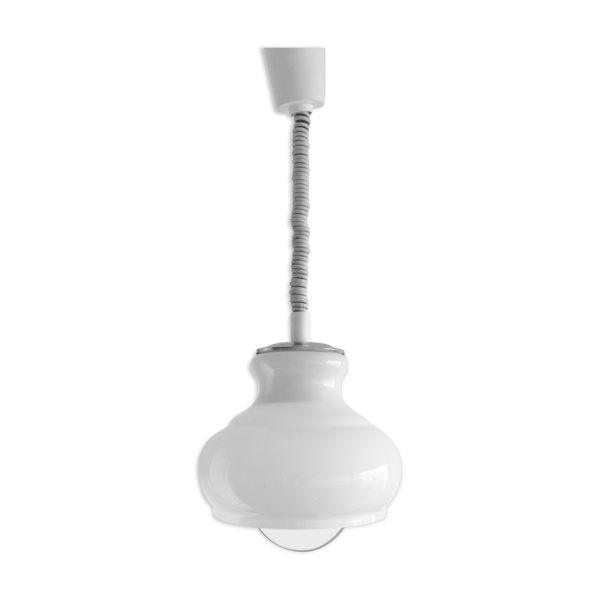 Suspension blanc et chrome monte et baisse