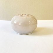 Vase pique fleurs en céramique vernissée