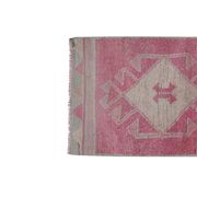Vintage Turkish rug from Oushak, hand-woven 96x318 cm