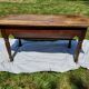 Kneading table, eighteenth-century farmhouse table
