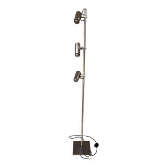Floor lamp with 3 adjustable spots 1970s