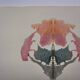 Original Rorschach test card "Card VIII" Imagination