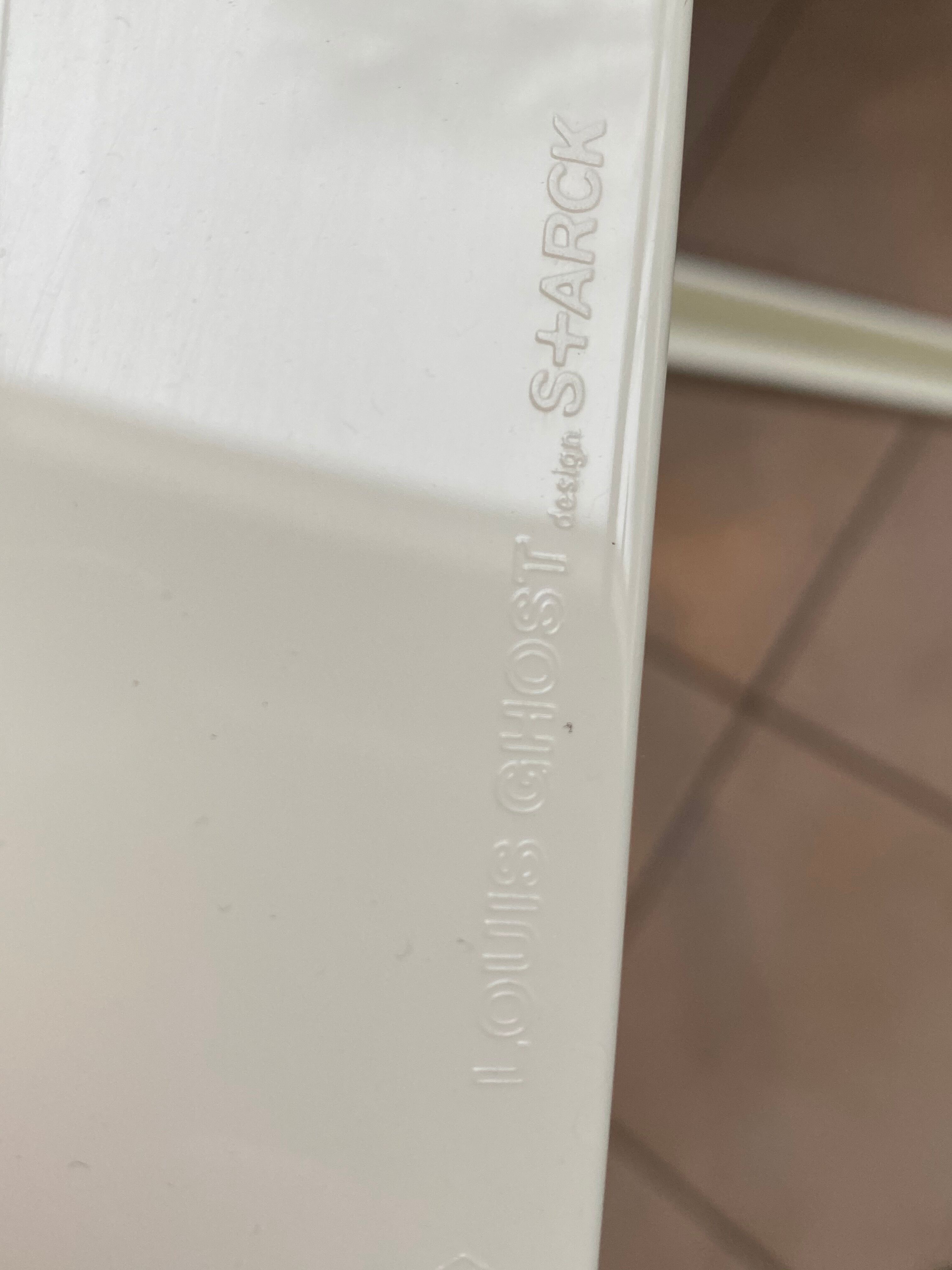 Philippe Starck's Louis Ghost chair for Kartell