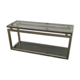 Console laiton vintage 1970