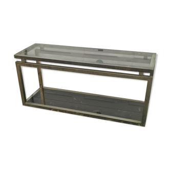 Console laiton vintage 1970