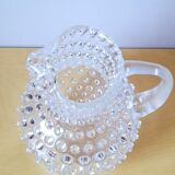 Bohemian crystal carafe with diamond tips