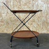 60s 70s teak serving trolley Jie Gantofta String Serving Trolley Sweden 60s
