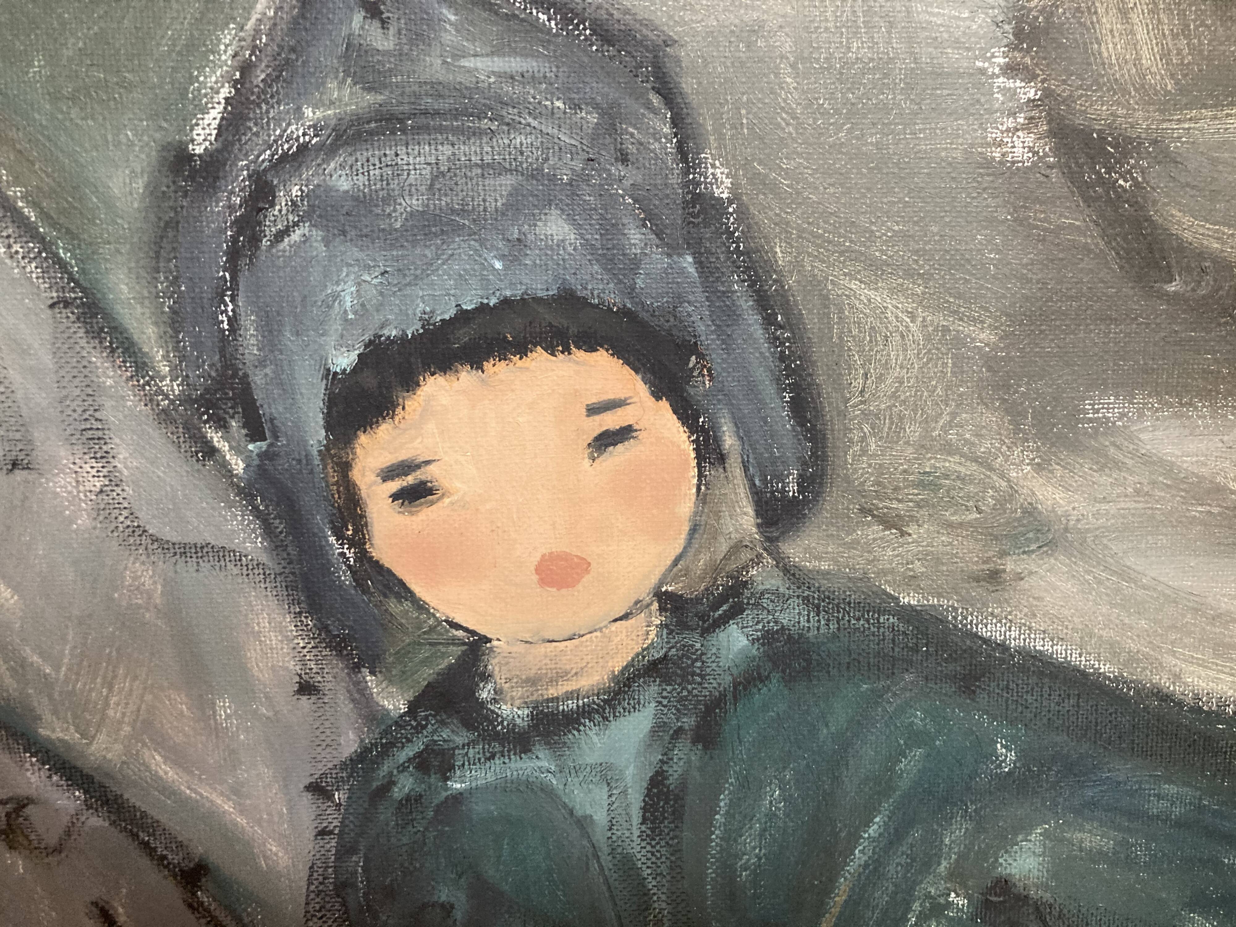 Painting by Katherine Dubourdieu