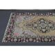 Vintage Turkish Hand-Knotted Wool Cotton Orange Runner Rug 92x307