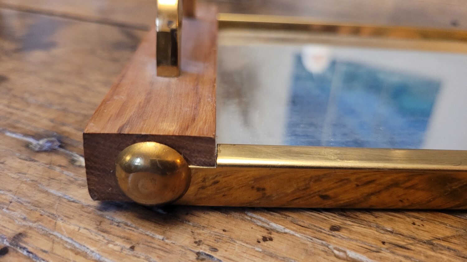50's mirror tray