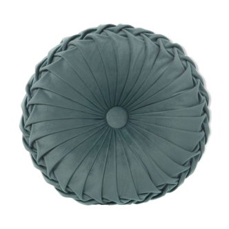 Pleated round cushion