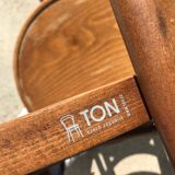 Set of 3 chairs published by Ton, Czech Republic