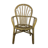 Rattan armchair
