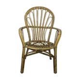 Rattan armchair
