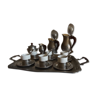 Tin coffee service