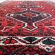 1930s Handmade Wool Rug with Three Medallions, 114 × 159 cm - 1C1294