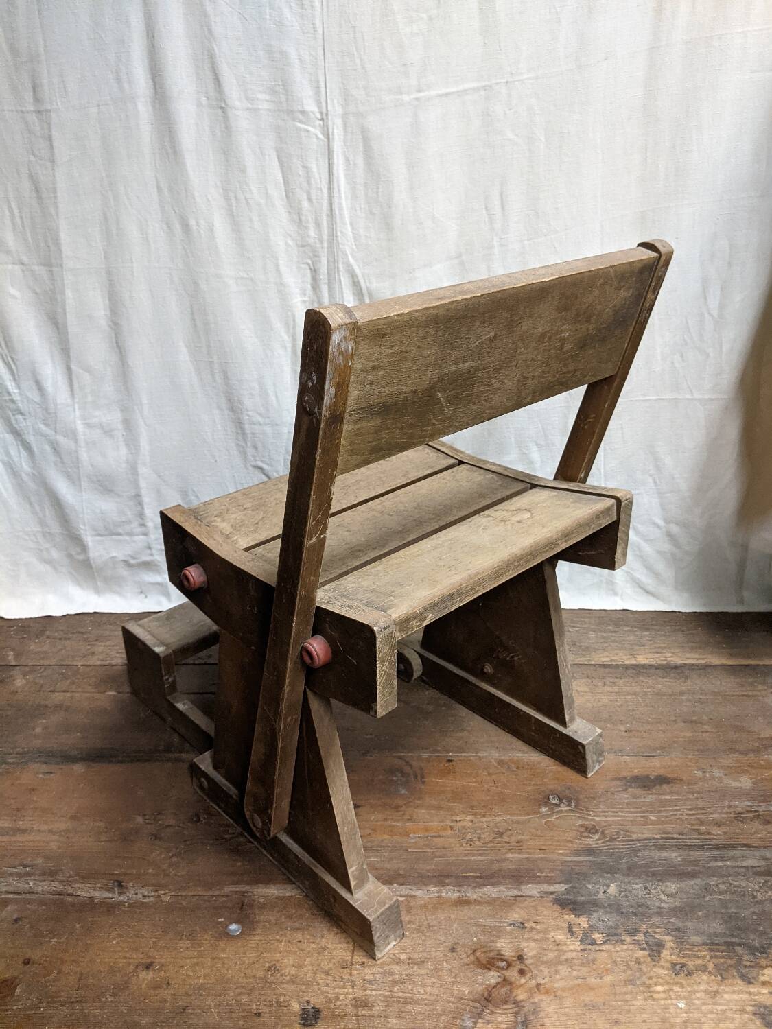 Two-sided church or business chair