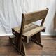 Two-sided church or business chair