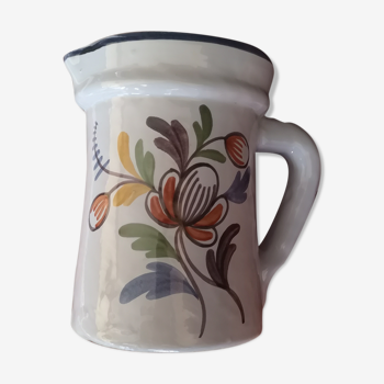 Desvres earthenware pitcher