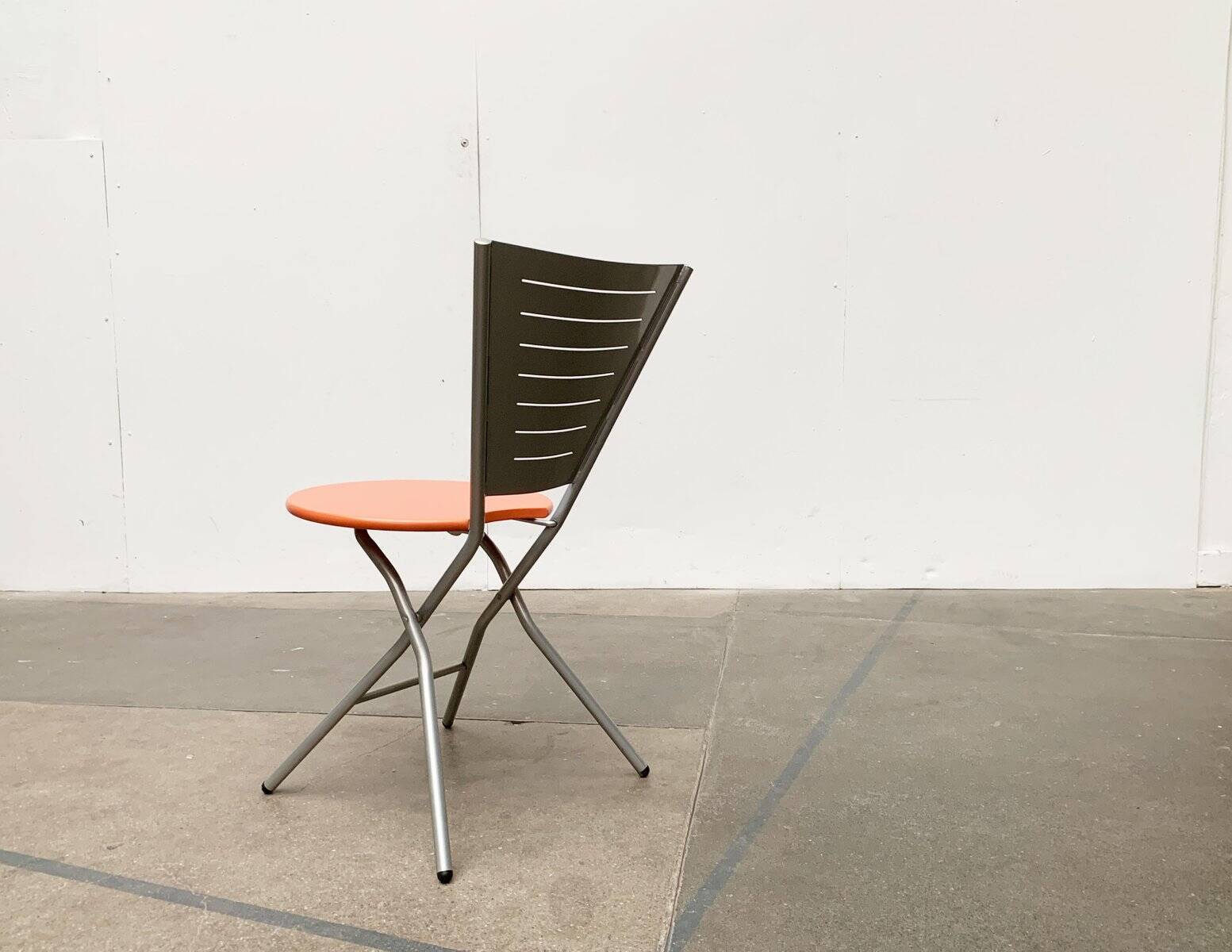 Set of postmodern folding chairs by Rutger Andersson