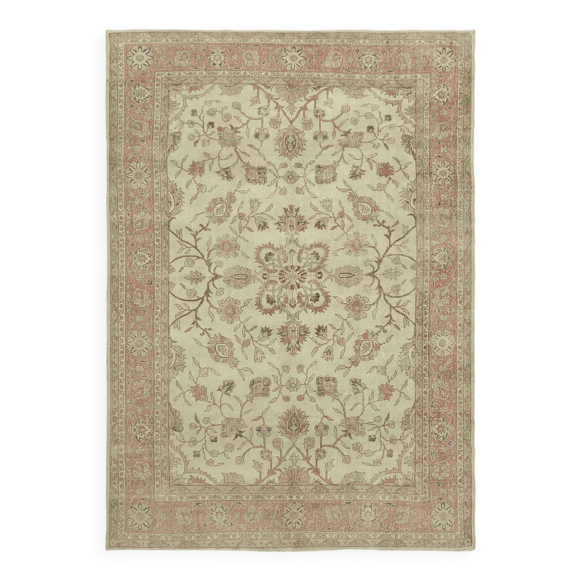 Handmade Vintage Rug 263 x 364 cm