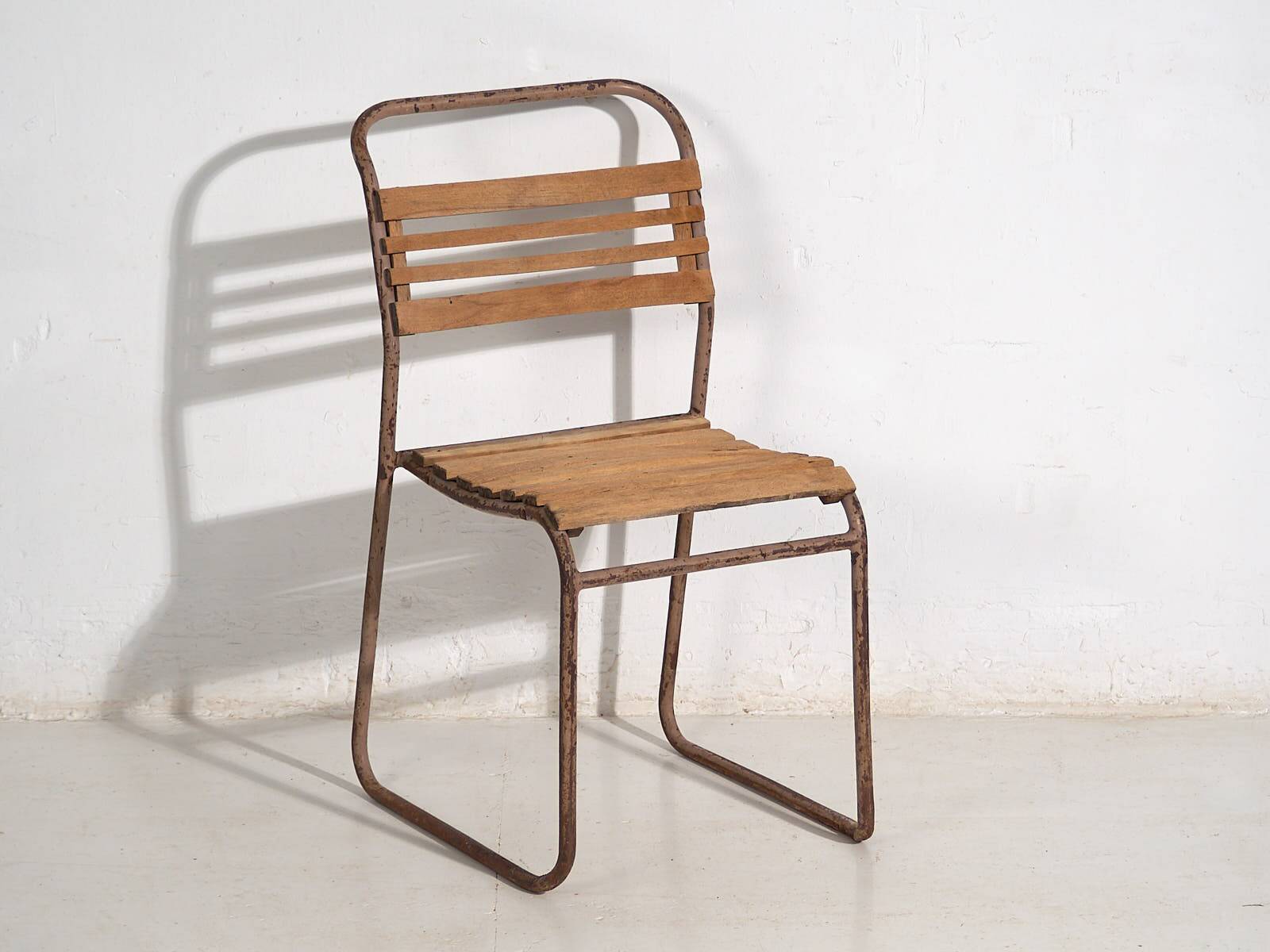 Antique garden chairs (c.1920). Set of 4 pieces #1