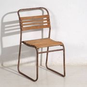 Chaises de jardin anciennes (c.1920). Ensemble de 4 pièces #1