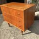 Commode design scandinave en teck vintage 1970