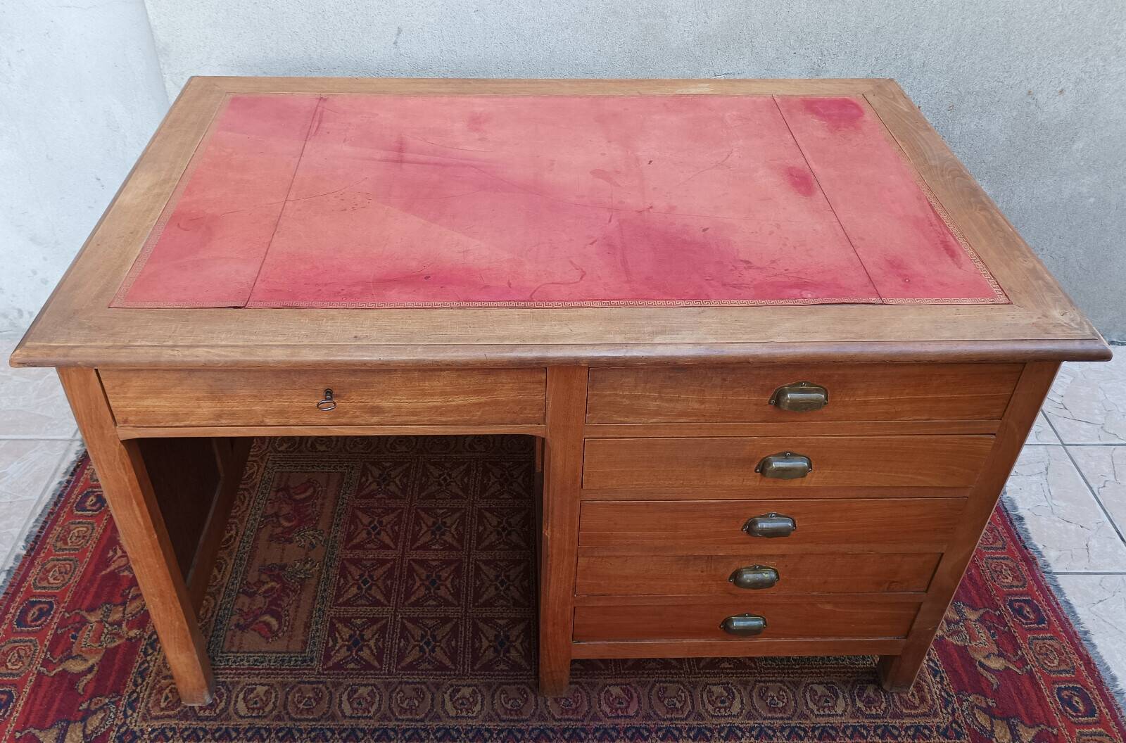 Vintage beech desk