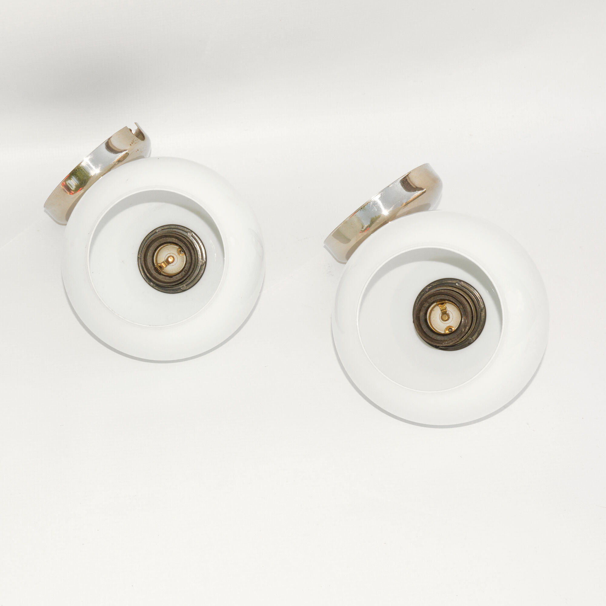 Pair of VEB Vereinige Gorlitz sconces, Germany in the 1950s