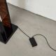 Vintage designer floor lamp signed Paul Michel, 1980s.
